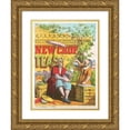 thumbnail image 1 of Morris H. Traubel 19x24 Gold Ornate Framed and Double Matted Museum Art Print Titled - Fine Flavored New Crop Teas (1858), 1 of 4