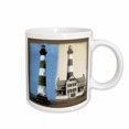 thumbnail image 1 of 3drose, Morris Island Lighthouse and Camera Station (now and Then 1914), 15oz Mug, 1 of 6