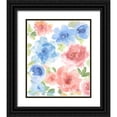 thumbnail image 1 of Morris, Kelsey 26x31 Black Ornate Wood Framed with Double Matting Museum Art Print Titled - Springtime Floral II, 1 of 4