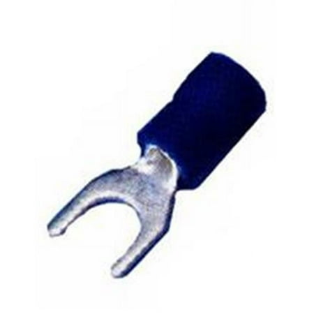 Morris Products 01136 Vinyl Insulated Spade Terminals - 16-14 Wire, No. 10 Stud, Pack Of 25