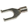 thumbnail image 1 of Morris Products 11760 Non-Insulated Flange Spade Terminals - 12-10 Wire, No. 10 Stud, Pack Of 100, 1 of 1