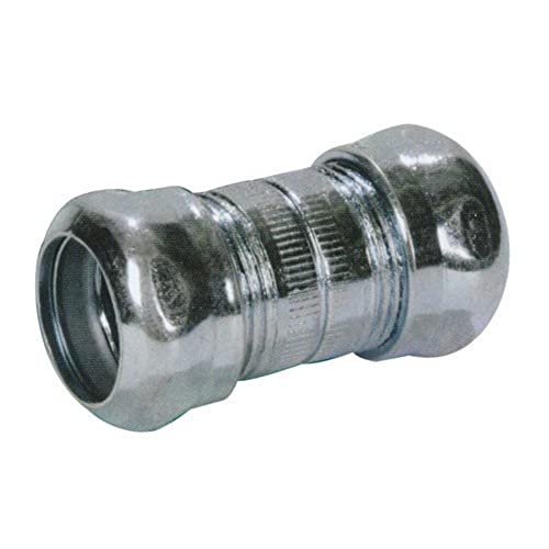 Morris Products 14961 EMT Compression Coupling, Steel, 3/4" Trade Size (Pack of 50)$$Tools