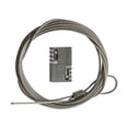 thumbnail image 1 of Morris Products 17206 0.07-0.06 in. x 10 ft. Mini & Small Loop Cable Grip with Looped Wire Rope for Mounting Fixtures, 1 of 1
