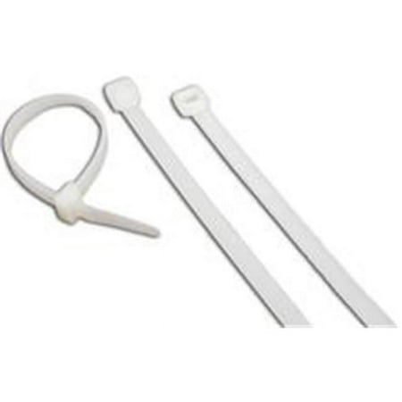 Morris Products 20014 Nylon Cable Ties 18Lb 4 In. Pack Of 100