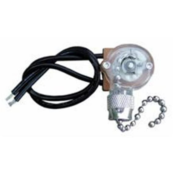 Morris Products 70020 Pull Chain Nickel On-Off