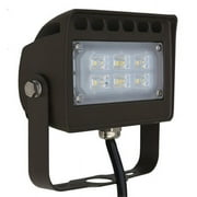Morris Products 71137A LED ECO-Flood Light With Yoke Bracket - 5000K&#44; White