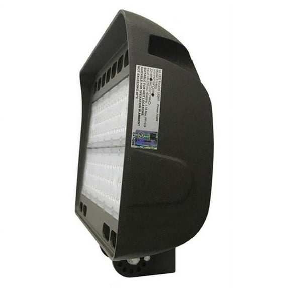 Morris Products 71146A LED ECO-Flood Light with Trunnion 150 Watts, 120-277V 5000K Bronze