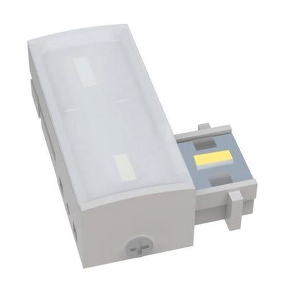 Morris Products 71206 12V LED Driverless Undercabinet Light, 90 deg Right Connector - 3000K