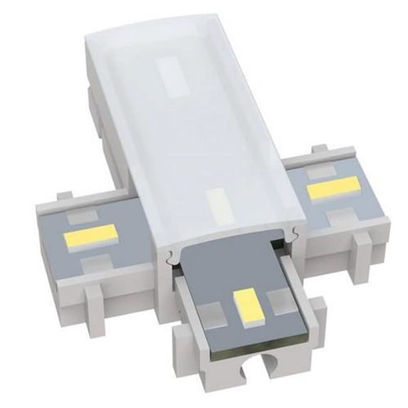 Morris Products 71215 12V LED Driverless Undercabinet Light, Cross Connector - 3000K