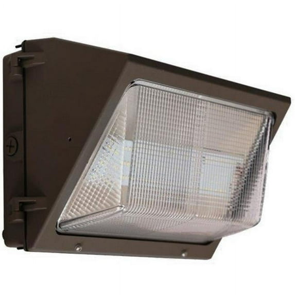 Morris Products 71633C 75W 9677 Lumens 4000K LED Medium Classic Wallpacks, Bronze