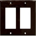 thumbnail image 1 of Morris Products 81122 Lexan Wall Plates 2 Gang Decorator - GFCI Brown, 1 of 2