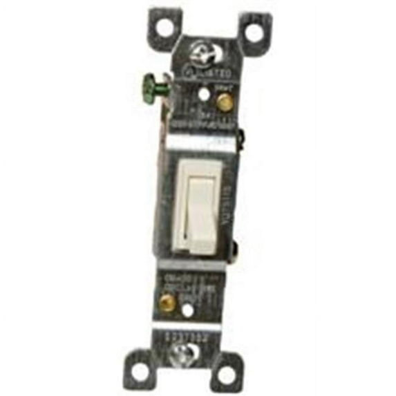 Morris Products 82033 Toggle Switch Almond 3 Way 15A-120 - 277V