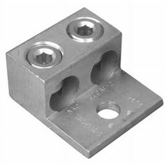 Morris Products 90816 Aluminum Mechanical Lugs Two Conductors - One Hole Mount 250Mcm