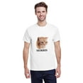 thumbnail image 1 of Morris The Cat 9Lives Funny Vintage Advertising Mascot Unisex T-Shirt, for men & women, up to size 5XL, 1 of 3