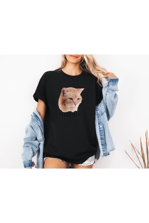 Morris The Cat 9Lives Mascot Retro TV Ad Fan Unisex T-Shirt