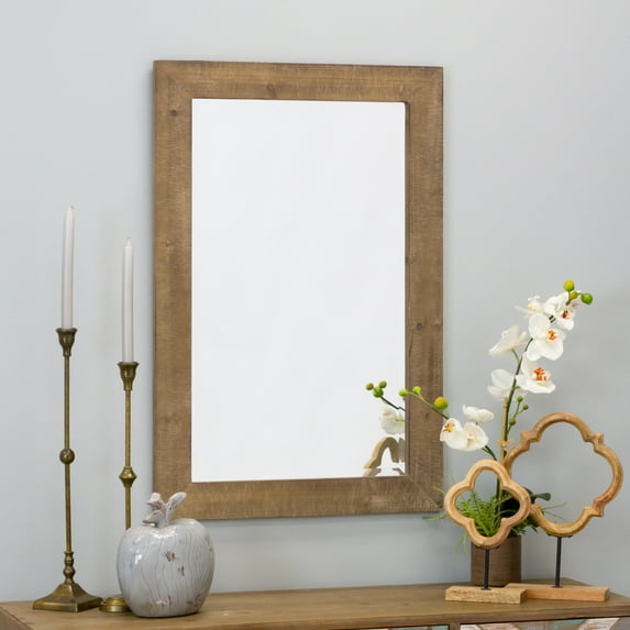 Morris Wall Mirror - Nutmeg 36" x 24" by Aspire