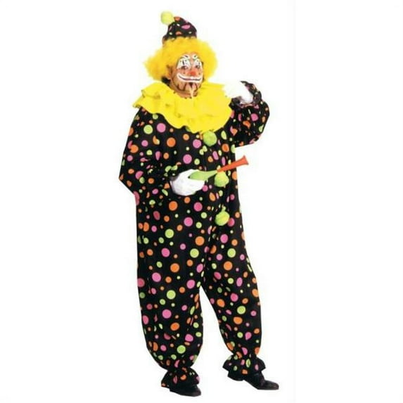 MorrisCostumes AA123 Clown Costume Neon Dotted, 1 Size