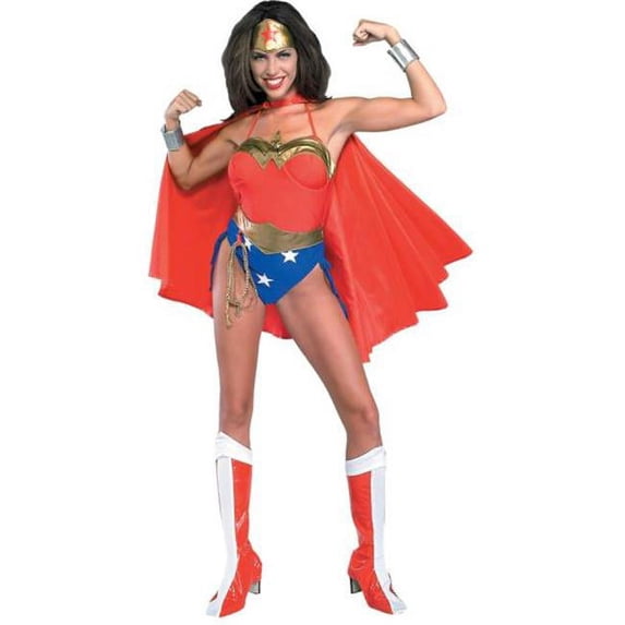 MorrisCostumes RU16405SM Wonder Woman Small Adult 6-10