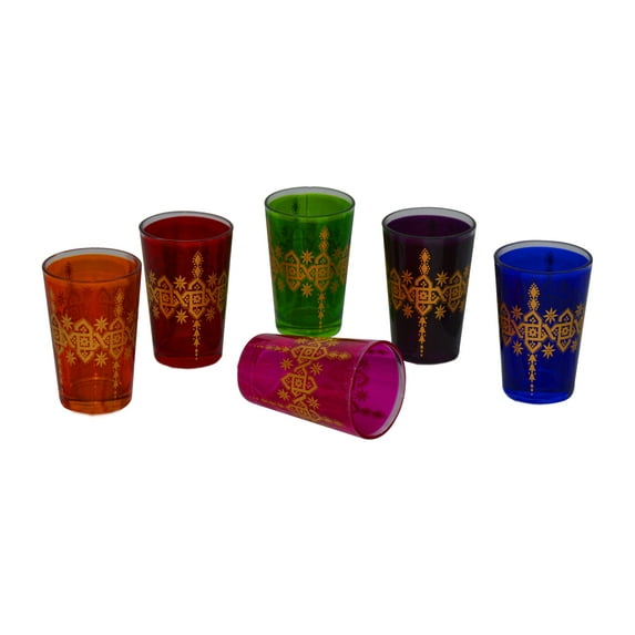 Morrish Moroccan Tea Glasses Set