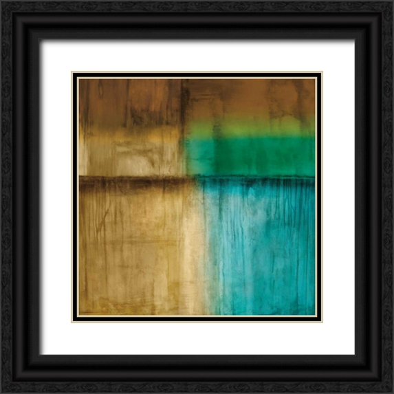 Morrison, Kurt 12x12 Black Ornate Wood Framed with Double Matting Museum Art Print Titled - Spectrum II