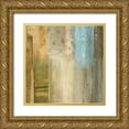 thumbnail image 1 of Morrison, Kurt 12x12 Gold Ornate Wood Framed with Double Matting Museum Art Print Titled - On The Level I, 1 of 4