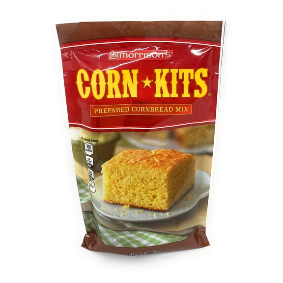 Morrison's Corn Kits Prepared GGA1 Cornbread Mix - pack of 3