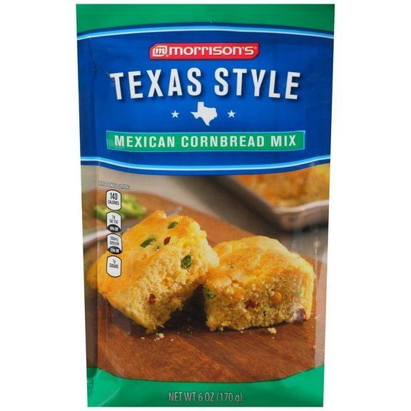 Morrison's Texas Style Mexican Cornbread Mix 6 oz. Pouch pack of 1