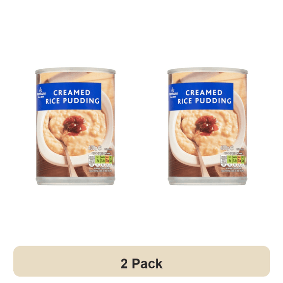 Morrisons Creamed Rice Pudding 400g (Pack of 2)