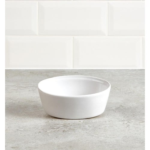 Morrisons Small White Oval Pie Dish 17 cm 500g (Pack of 4)