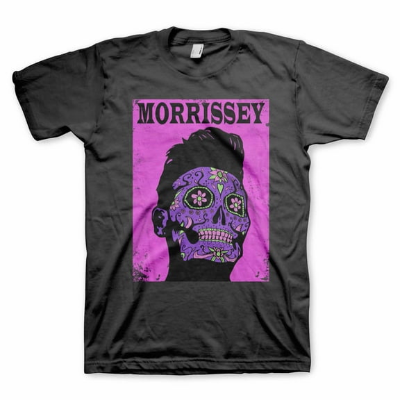 Morrissey Day of the Dead Pink Classic T-Shirt-X-Large