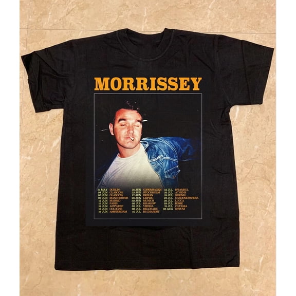 Morrissey Tour 2025 Gift for Fan Short Sleeve T-shirt