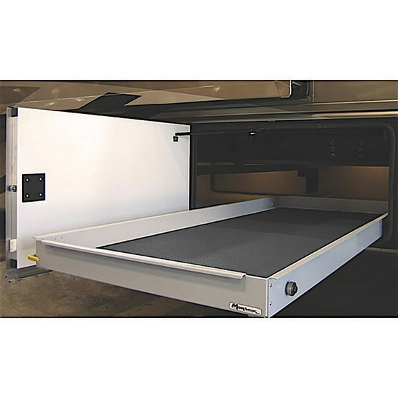 Morryde CTG60-2648W Fully Assembled 60% Extension 26Inx48In Cargo Tray W/ Carpet