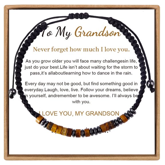 Morse Code Bracelet To, I Love You Morse Code Bracelet, Personalized Men's Memorial Graduation/Commencement Bracelet.
