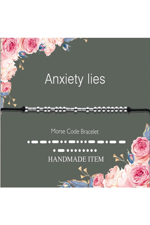 Morse Code Bracelets for Men Women, Funny Birthday Gifts, Best Friend Friendship Gifts