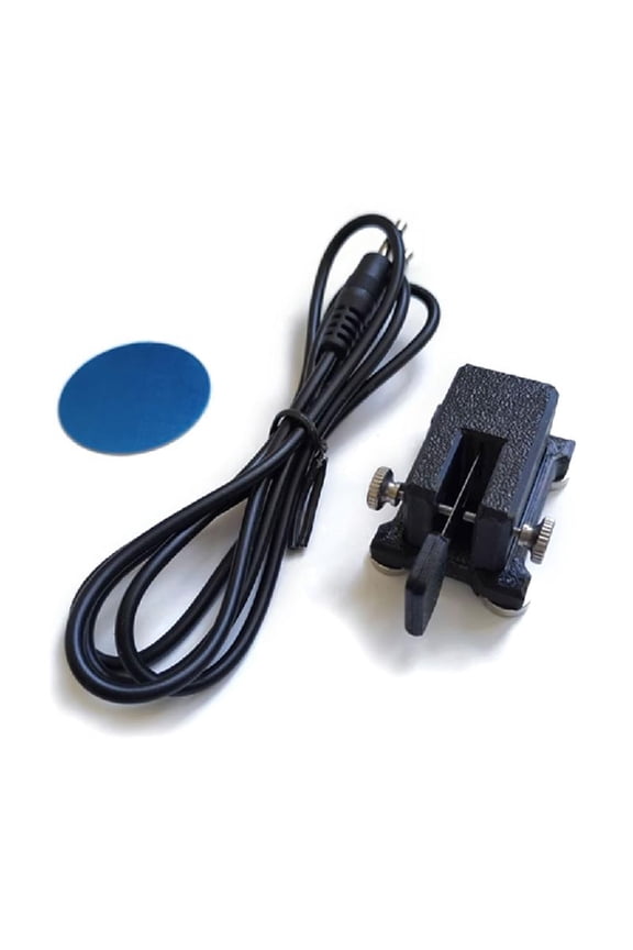 Morse Code Keyer Automatic Keying Device Base Single Paddles With Double Adjustable Point
