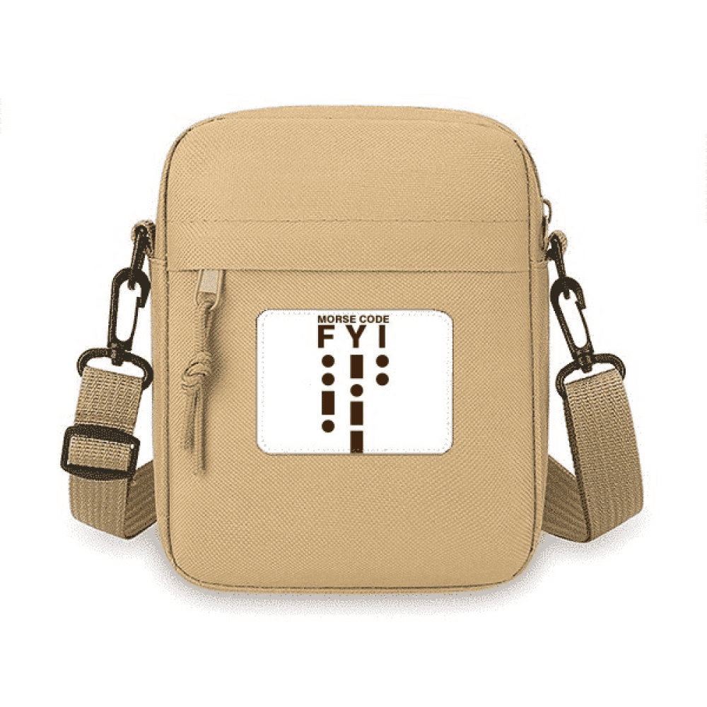 Morse Code Reference Points Lines Crossbody Bag Cell Phone Purses ...