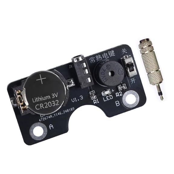 Morse Code Training Trainer Light And Sound Circuit Board For Keyer Connector for Beginning And Experts