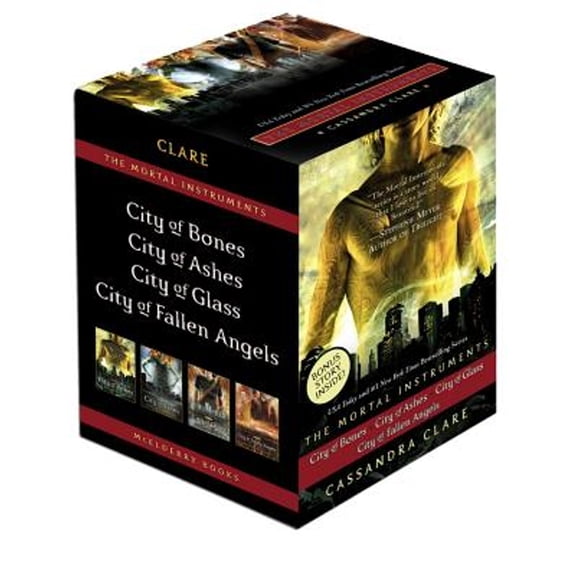 Pre-Owned The Mortal Instruments: The Mortal Instruments : City of Bones; City of Ashes; City of Glass; City of Fallen Angels (Paperback)