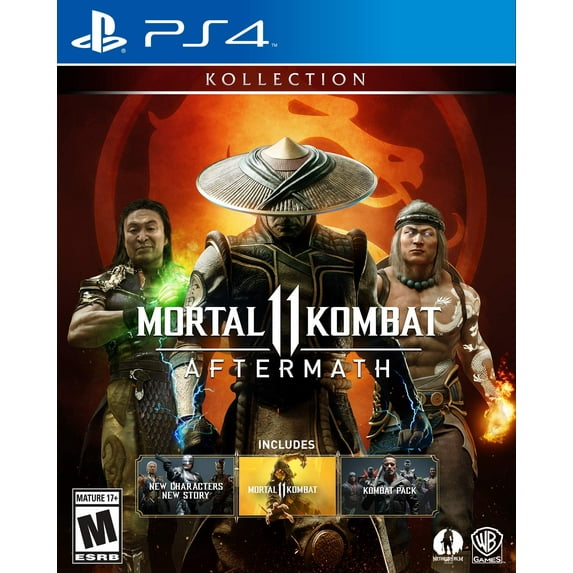 Mortal Kombat 11: Aftermath Kollection, Warner Home, PlayStation 4, 883929713295