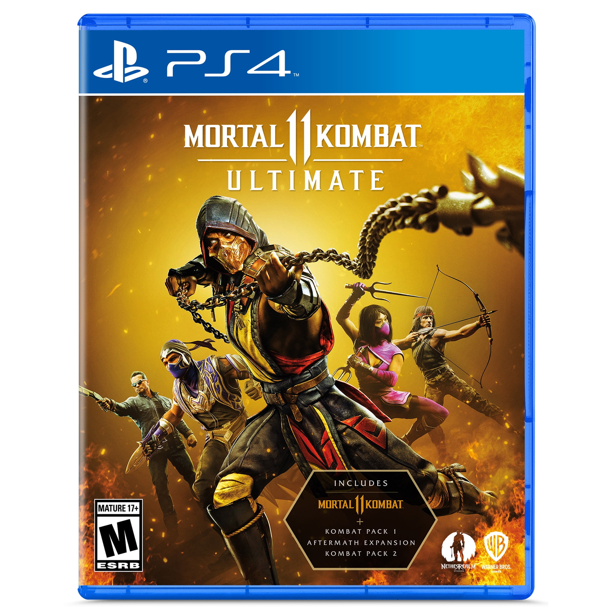 Mortal Kombat X Sony PlayStation 4 PS4 Game Tested and Works