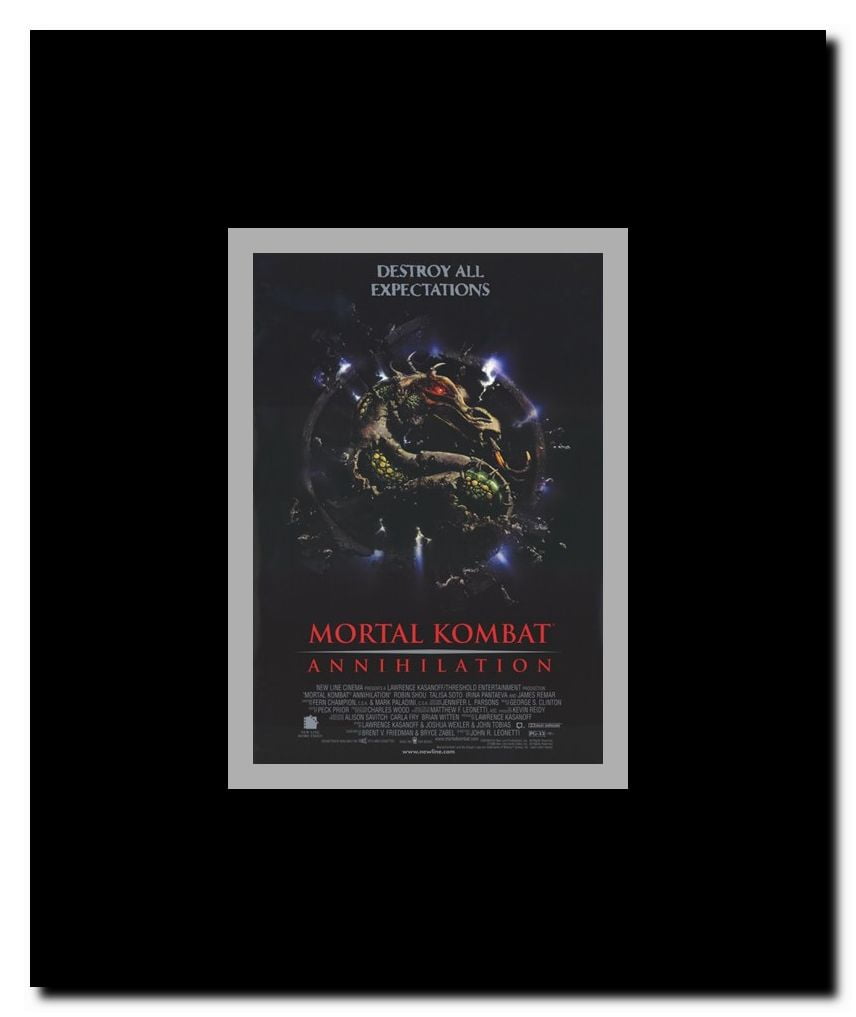 Mortal Kombat 2: Annihilation Framed Movie Poster