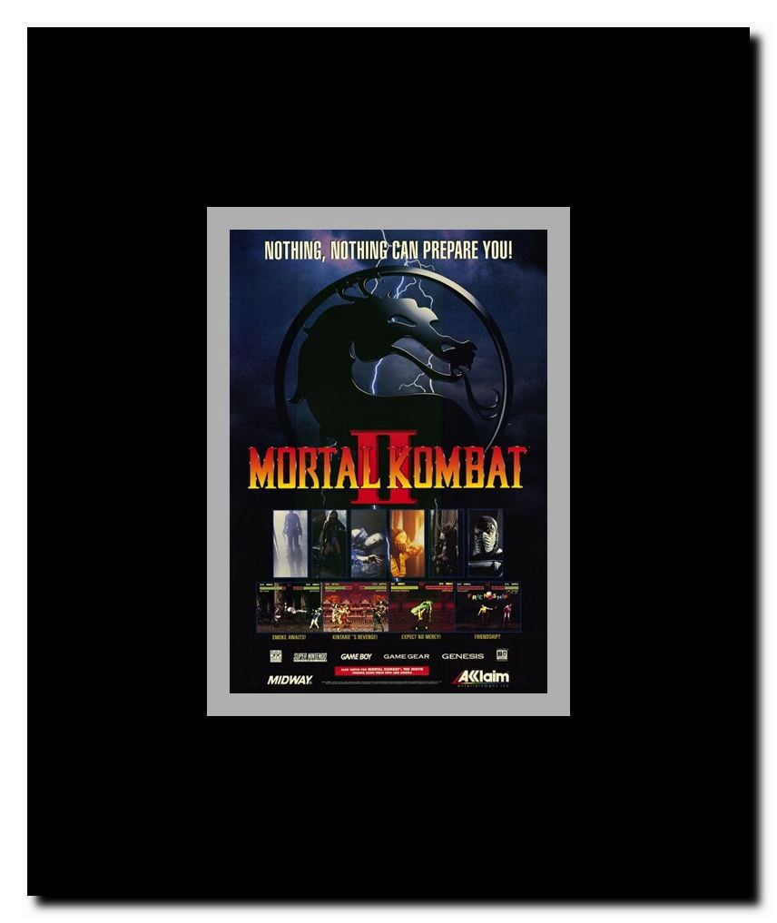 Mortal Kombat 2: Annihilation Framed Movie Poster