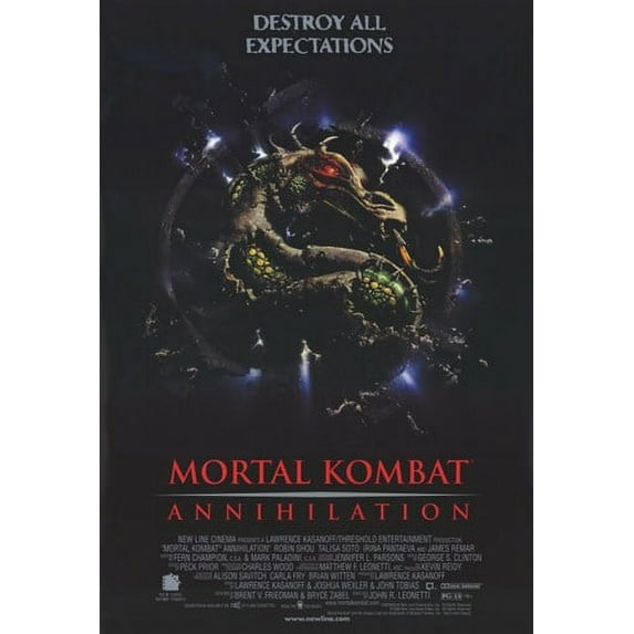 Mortal Kombat 2 Annihilation Movie Poster (11 x 17)