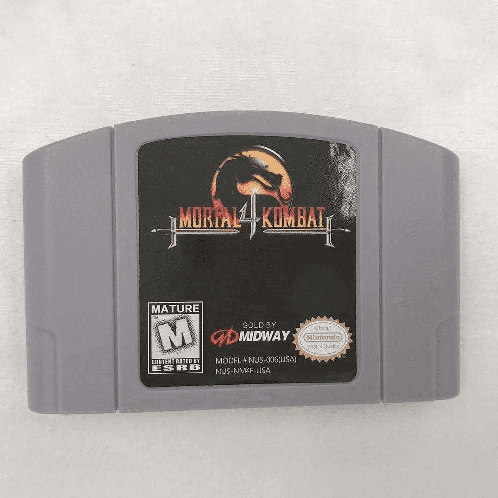 Mortal Kombat 4 N64 Game(US Version) - Walmart.com