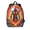 thumbnail image 1 of Mortal Kombat Backpack, Large Capacity Laptop Backpack, Durable Water-Resistant Daypack, 17.3x12.2x5.5 Inch, 1 of 8
