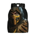 thumbnail image 1 of Mortal Kombat Backpack, Travel Laptop Backpack, Casual Daypack for College, Unisex Computer Bag Fits 15 Inch Notebook, 1 of 1