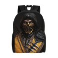 thumbnail image 1 of Mortal Kombat Backpack, Travel Laptop Backpack, Casual Daypack for College, Unisex Computer Bag Fits 15 Inch Notebook, 1 of 1
