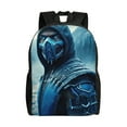 thumbnail image 1 of Mortal Kombat Backpack, Travel Laptop Backpack, Casual Daypack for College, Unisex Computer Bag Fits 15 Inch Notebook, 1 of 8