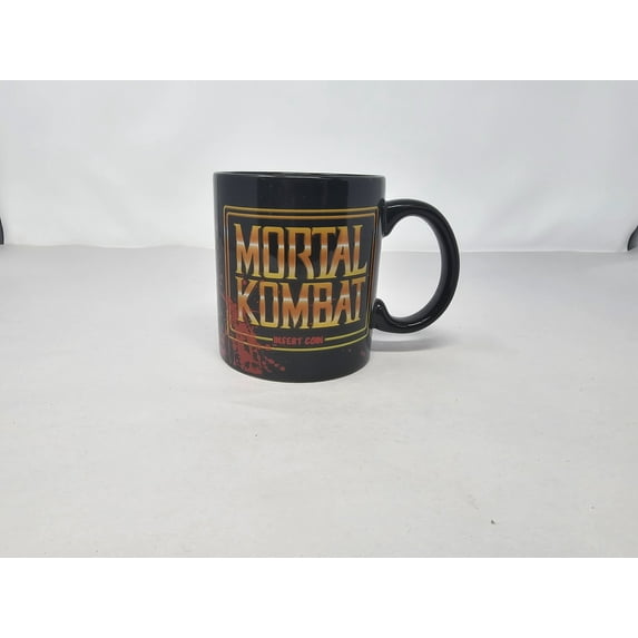 Mortal Kombat Black 20oz Ceramic Mug