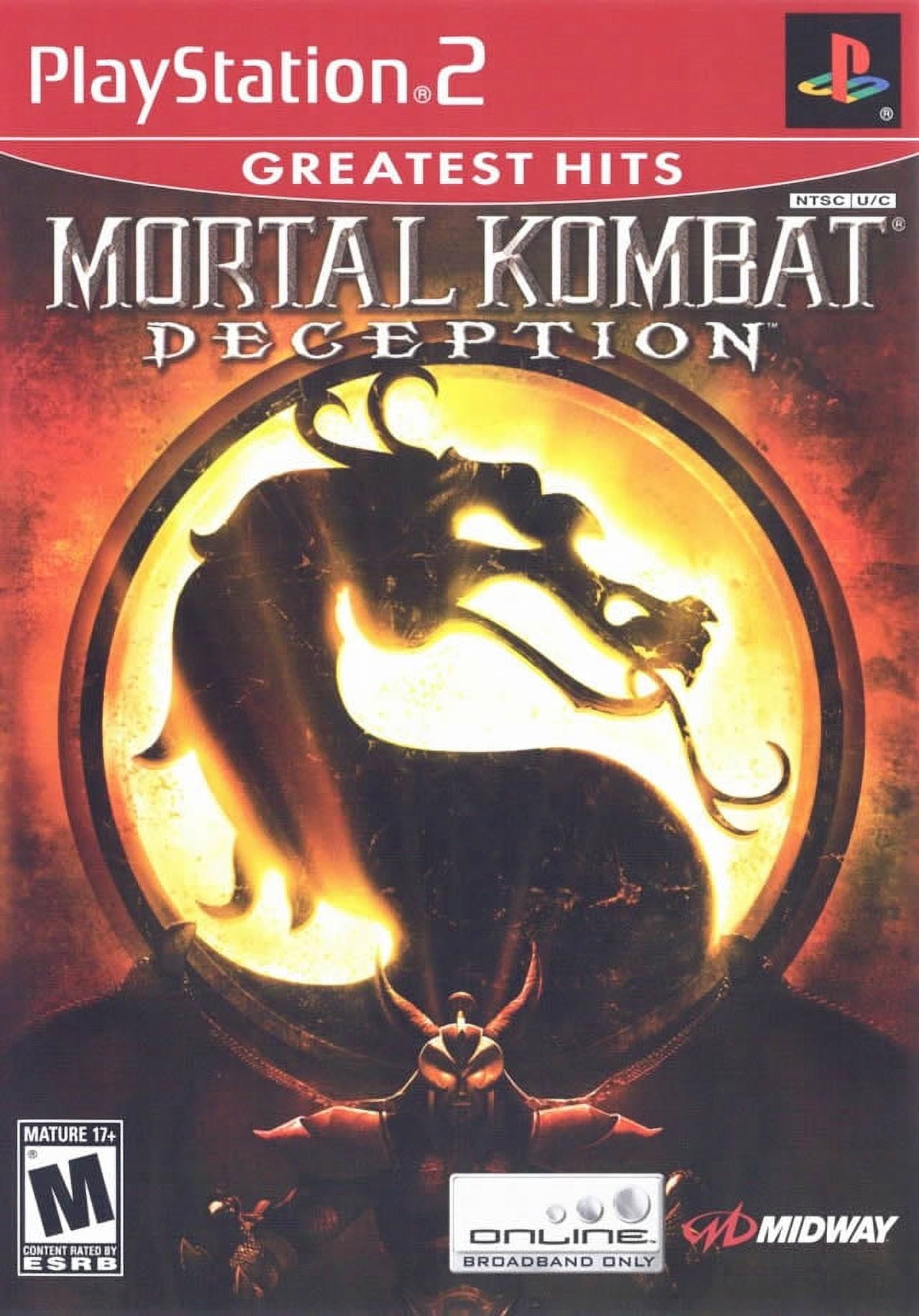 Mortal Kombat: Deception - PlayStation 2 Videogame - Walmart.com